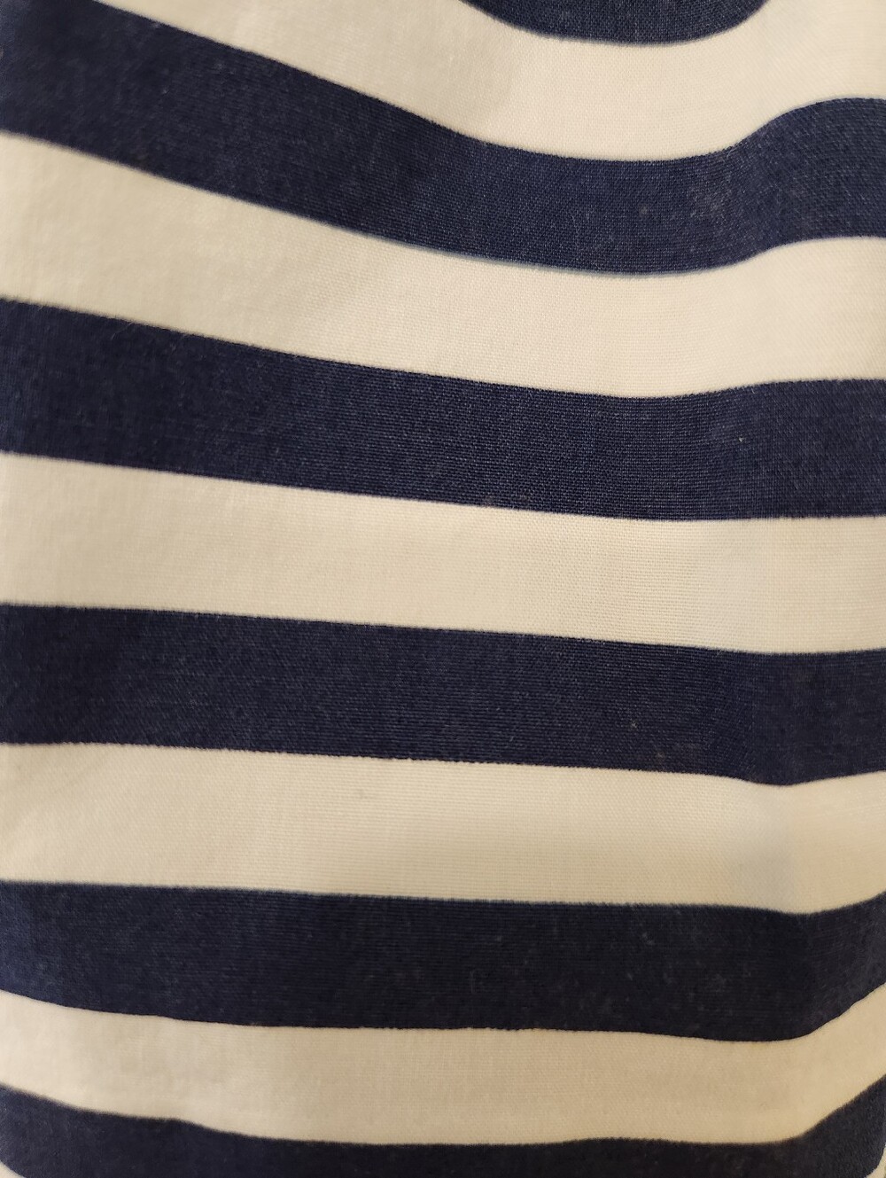 Loft Navy And White Stripe Skirt - Picture 3 of 4